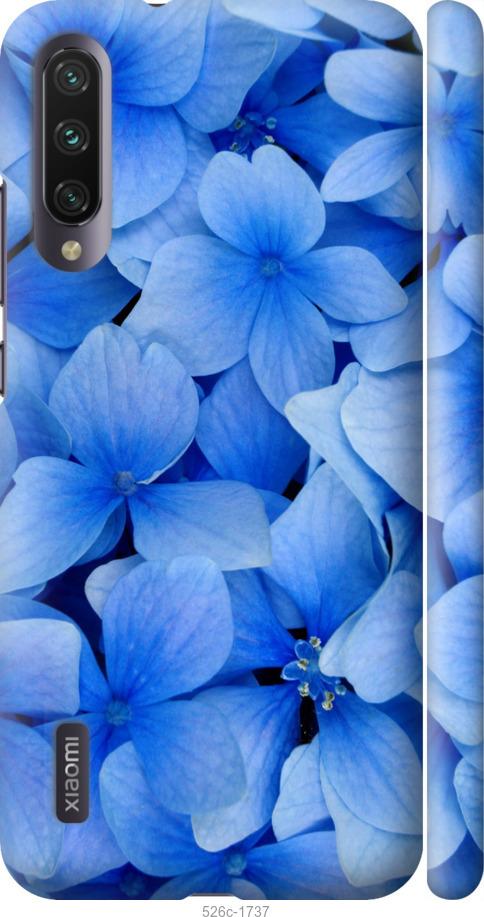 Чехол на Xiaomi Mi A3 Синие цветы