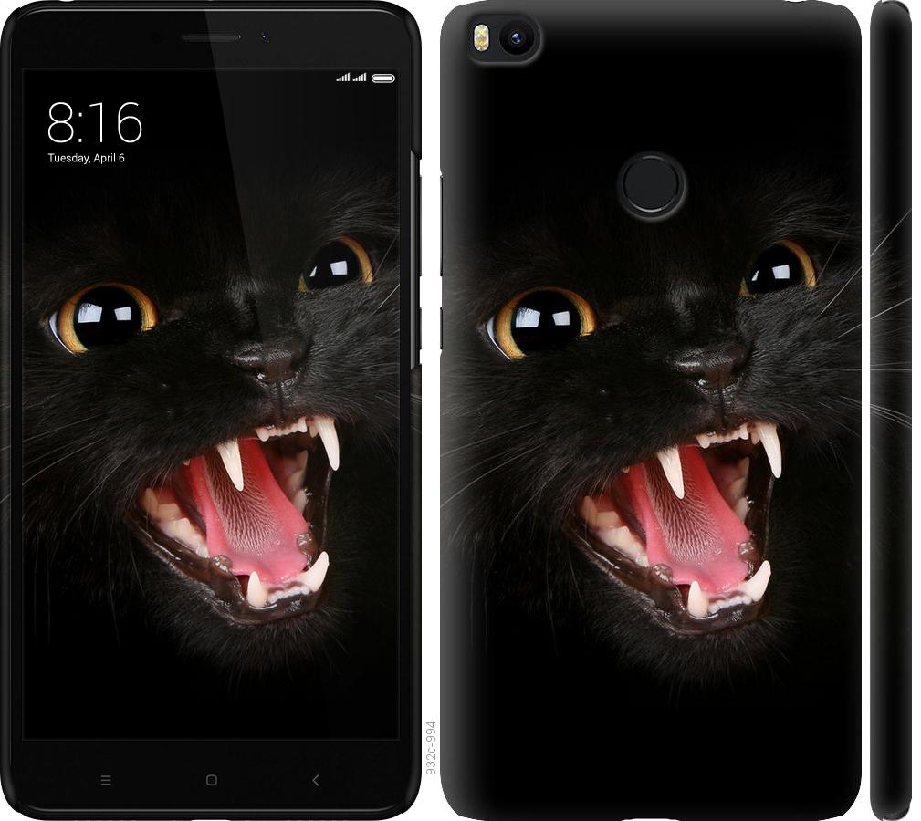 Чехол на Xiaomi Mi Max 2 Чёрная кошка