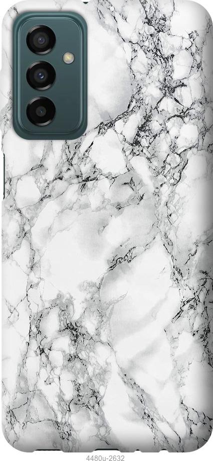 Чехол на Samsung Galaxy M23 M236B Мрамор белый