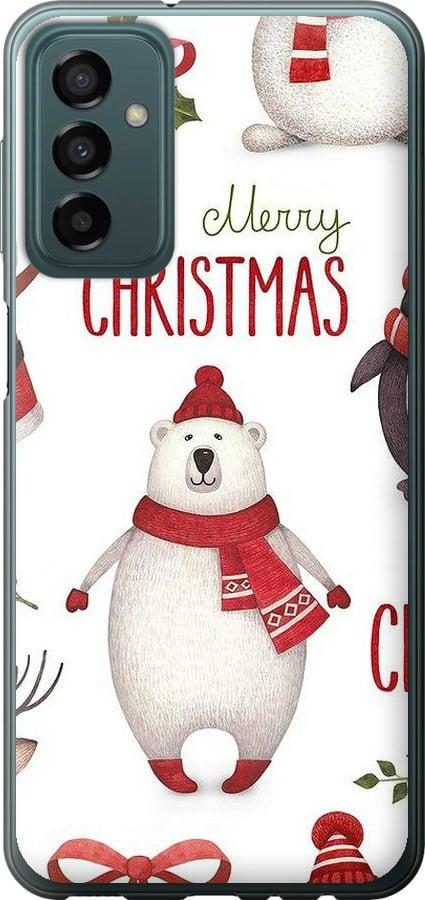 Чехол на Samsung Galaxy M13 M135 Merry Christmas