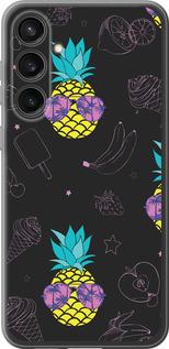 Чехол на Samsung Galaxy S23 FE Summer ananas