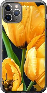 Чехол на iPhone 11 Pro Желтые тюльпаны