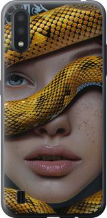 Чехол на Samsung Galaxy A01 A015F Объятия змеи