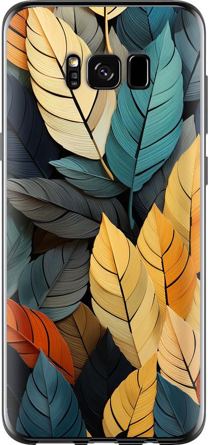 Чехол на Samsung Galaxy S8 Кольорове листя
