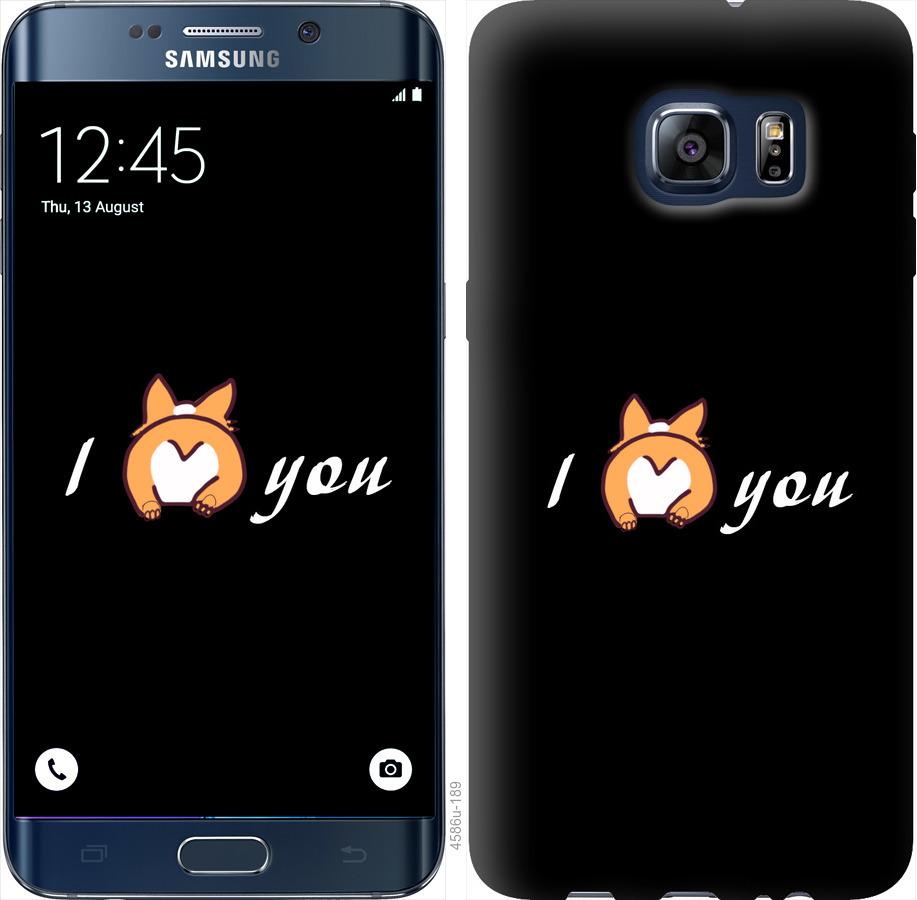 Чехол на Samsung Galaxy S6 Edge Plus G928 Люблю