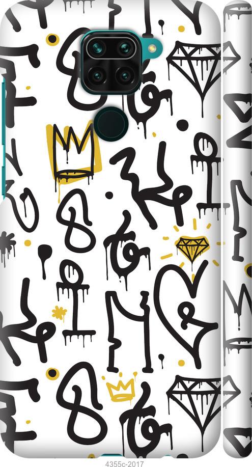 Чехол на Xiaomi Redmi Note 9 Graffiti art