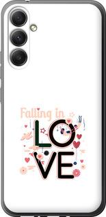 Чехол на Samsung Galaxy A34 A346E falling in love