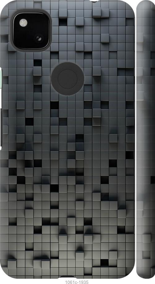 Чехол на Google Pixel 4A Кубики