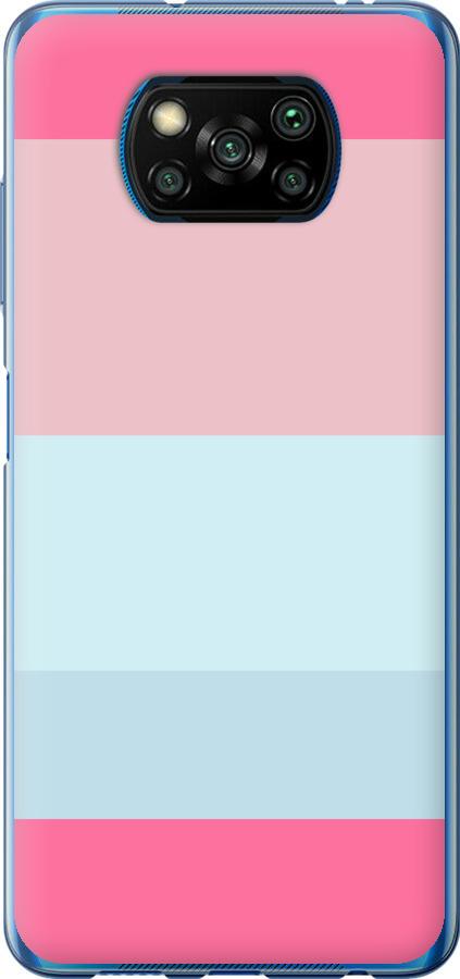 Чехол на Xiaomi Poco X3 Pro Полосы1