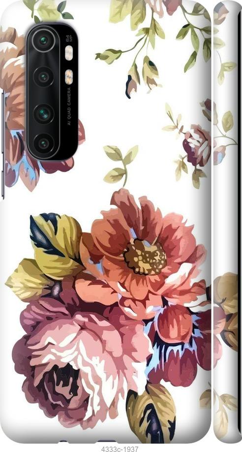 Чехол на Xiaomi Mi Note 10 Lite Vintage flowers