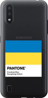 Чехол на Samsung Galaxy A01 A015F Прапор Пантон