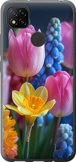 Чехол на Xiaomi Redmi 9C Весенние цветы