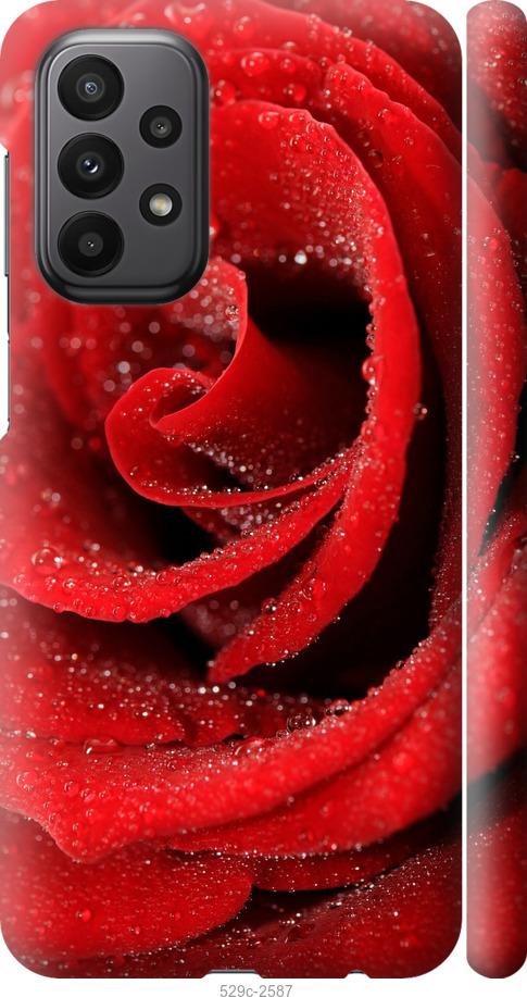 Чехол на Samsung Galaxy A23 A235F Красная роза
