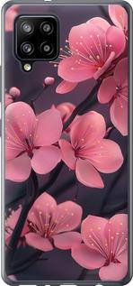 Чехол на Samsung Galaxy A42 A426B Пурпурная сакура