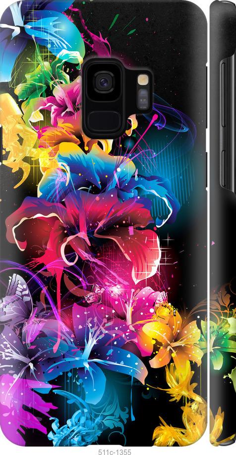Чехол на Samsung Galaxy S9 Абстрактные цветы