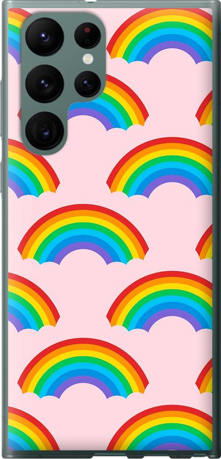 Чехол на Samsung Galaxy S22 Ultra Rainbows