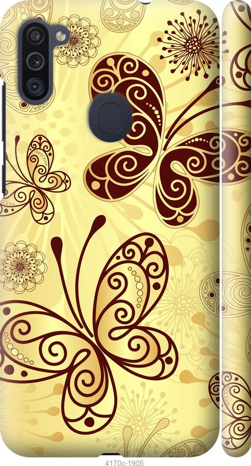 Чехол на Samsung Galaxy A11 A115F Красивые бабочки