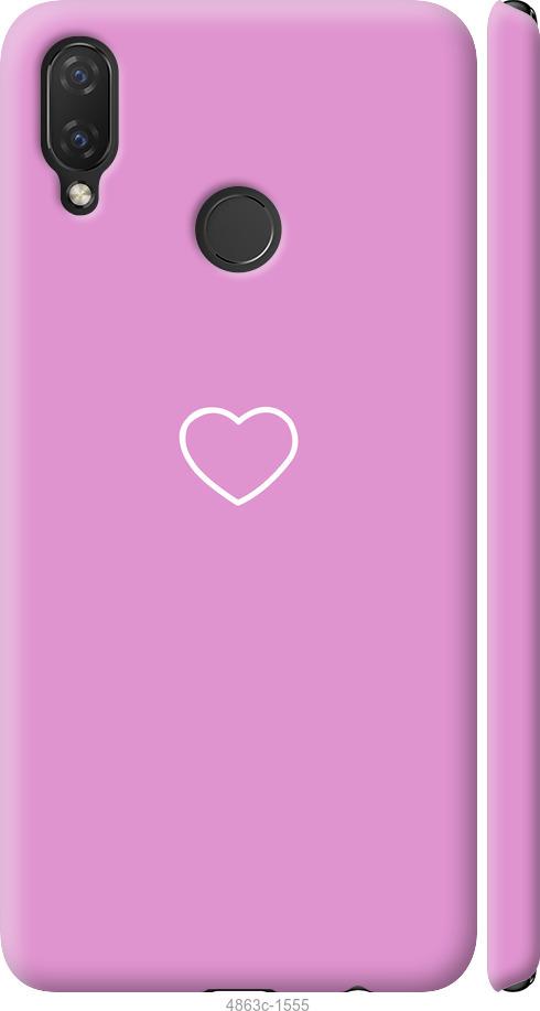 Чехол на Huawei P Smart Plus Сердце 2