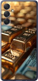 Чехол на Samsung Galaxy M54 Сияние золота