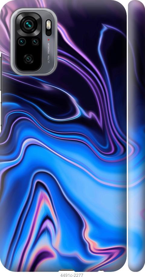 Чехол на Xiaomi Redmi Note 10 Узор воды