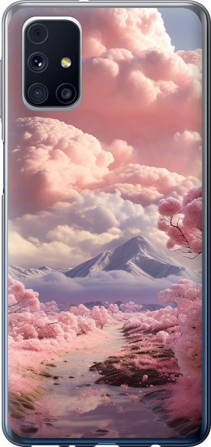 Чехол на Samsung Galaxy M31s M317F Розовые облака