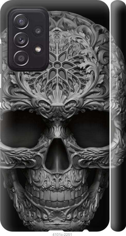 Чехол на Samsung Galaxy A52 skull-ornament