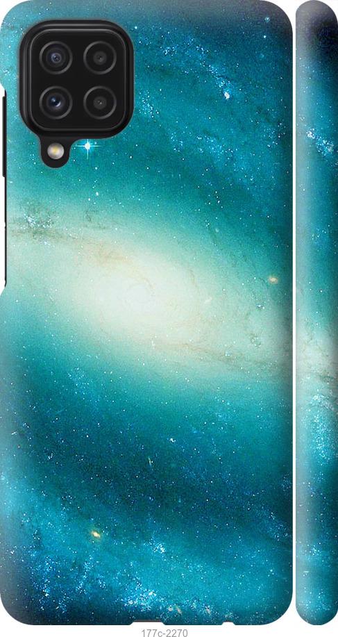 Чехол на Samsung Galaxy A22 A225F Голубая галактика