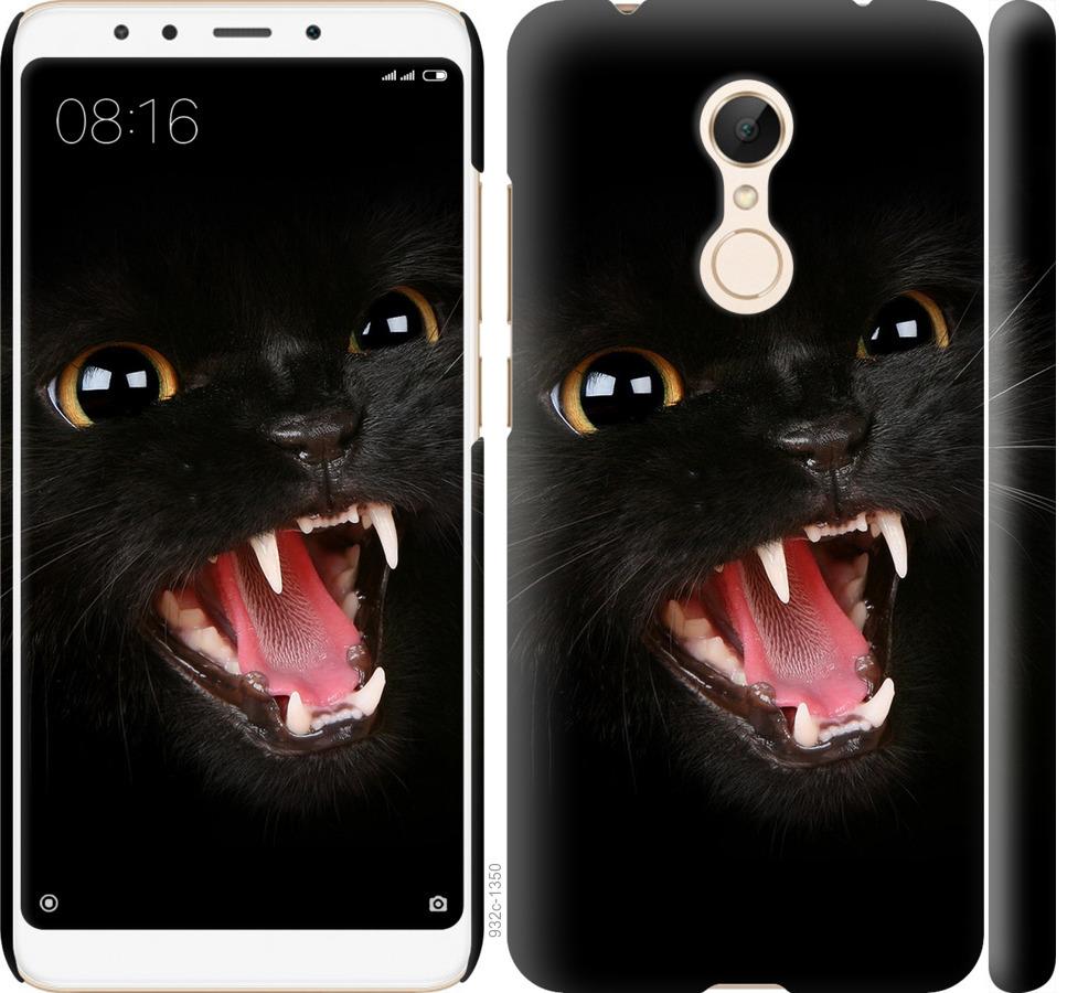 Чехол на Xiaomi Redmi 5 Чёрная кошка