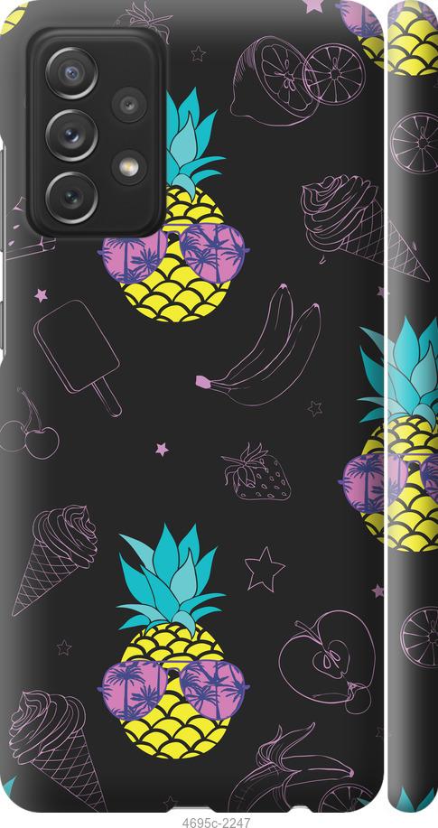 Чехол на Samsung Galaxy A72 A725F Summer ananas