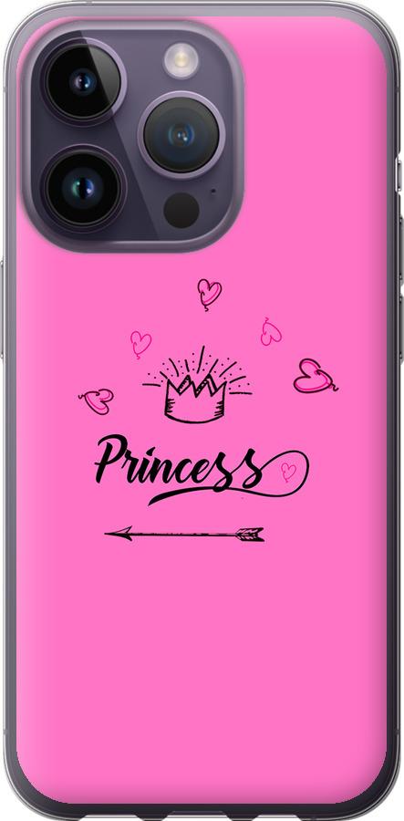 Чехол на iPhone 14 Pro Princess