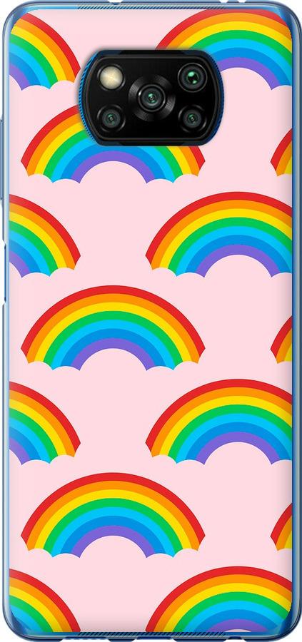 Чехол на Xiaomi Poco X3 Pro Rainbows