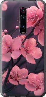 Чехол на Xiaomi Redmi K20 Пурпурная сакура