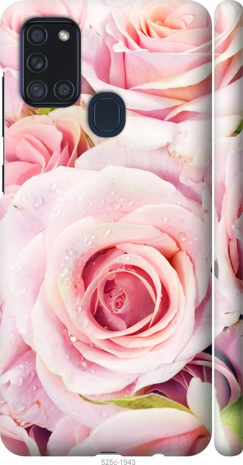 Чехол на Samsung Galaxy A21s A217F Розы