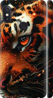 Чехол на Xiaomi Redmi Note 5 Pro Tiger