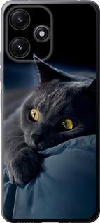 Чехол на Xiaomi Redmi 12 5G Дымчатый кот