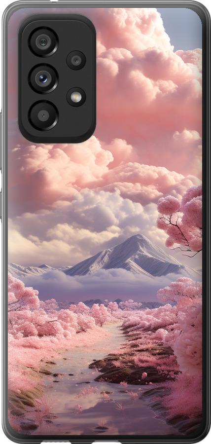 Чехол на Samsung Galaxy A53 A536E Розовые облака
