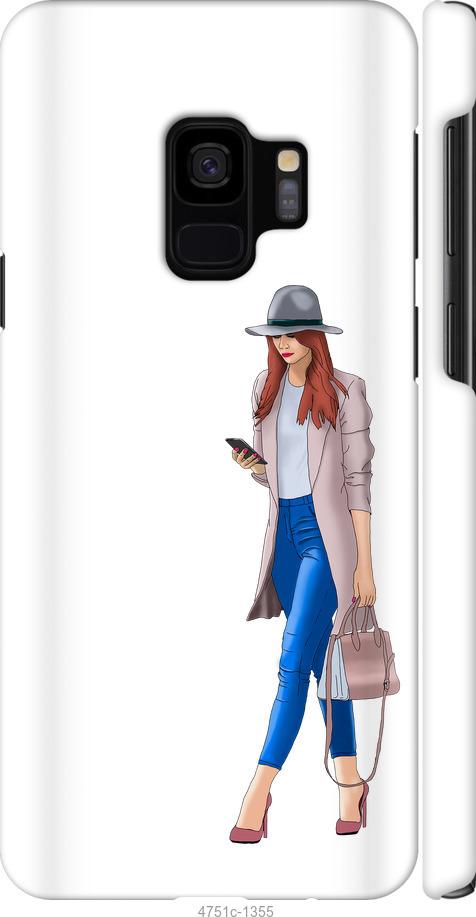 Чехол на Samsung Galaxy S9 Девушка 1
