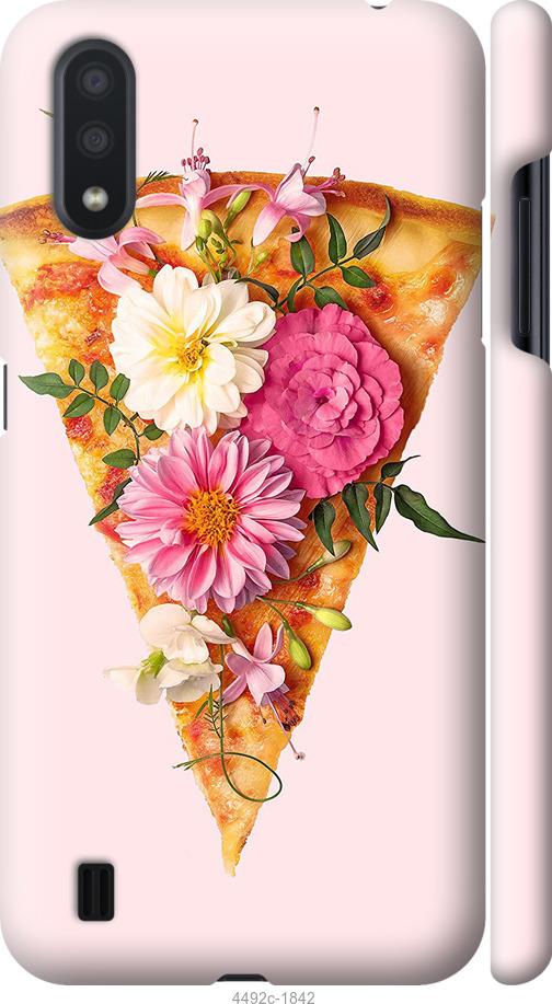 Чехол на Samsung Galaxy A01 A015F pizza