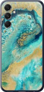 Чехол на Samsung Galaxy M34 5G Green marble