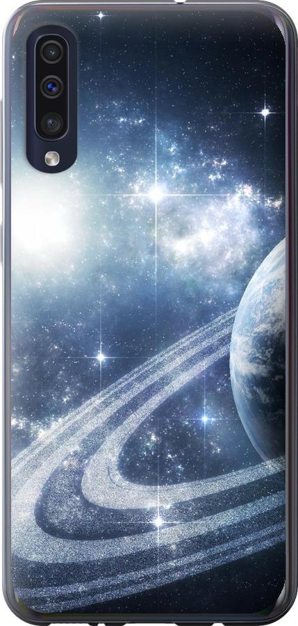 Чехол на Samsung Galaxy A50 2019 A505F Кольца Сатурна