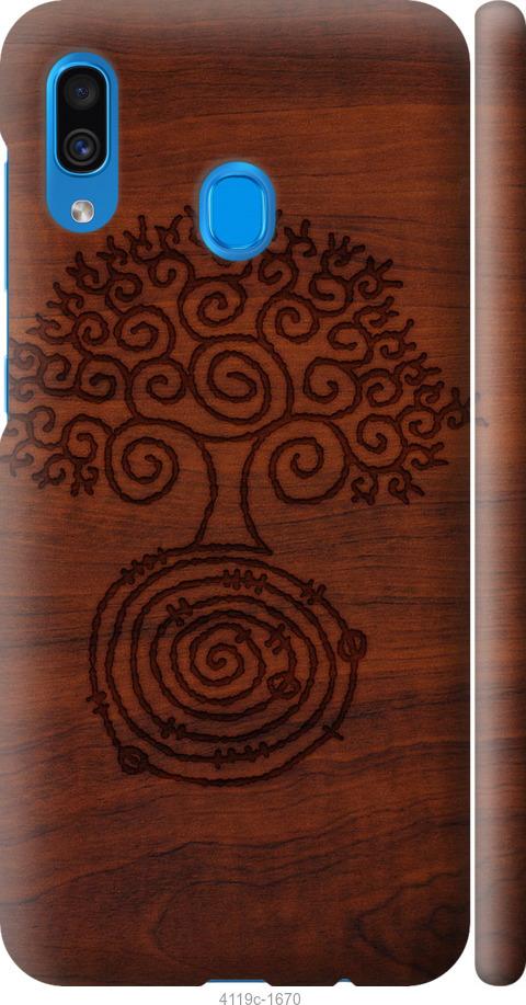 Чехол на Samsung Galaxy A20 2019 A205F Узор дерева