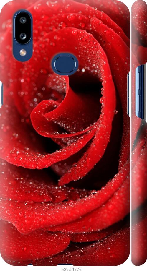 Чехол на Samsung Galaxy A10s A107F Красная роза
