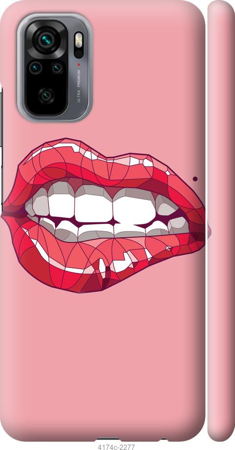 Чехол на Xiaomi Redmi Note 10 Sexy lips
