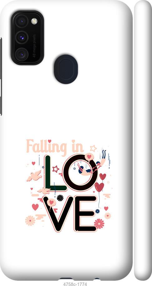 Чехол на Samsung Galaxy M30s 2019 falling in love