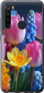 Чехол на Xiaomi Redmi Note 8 Весенние цветы