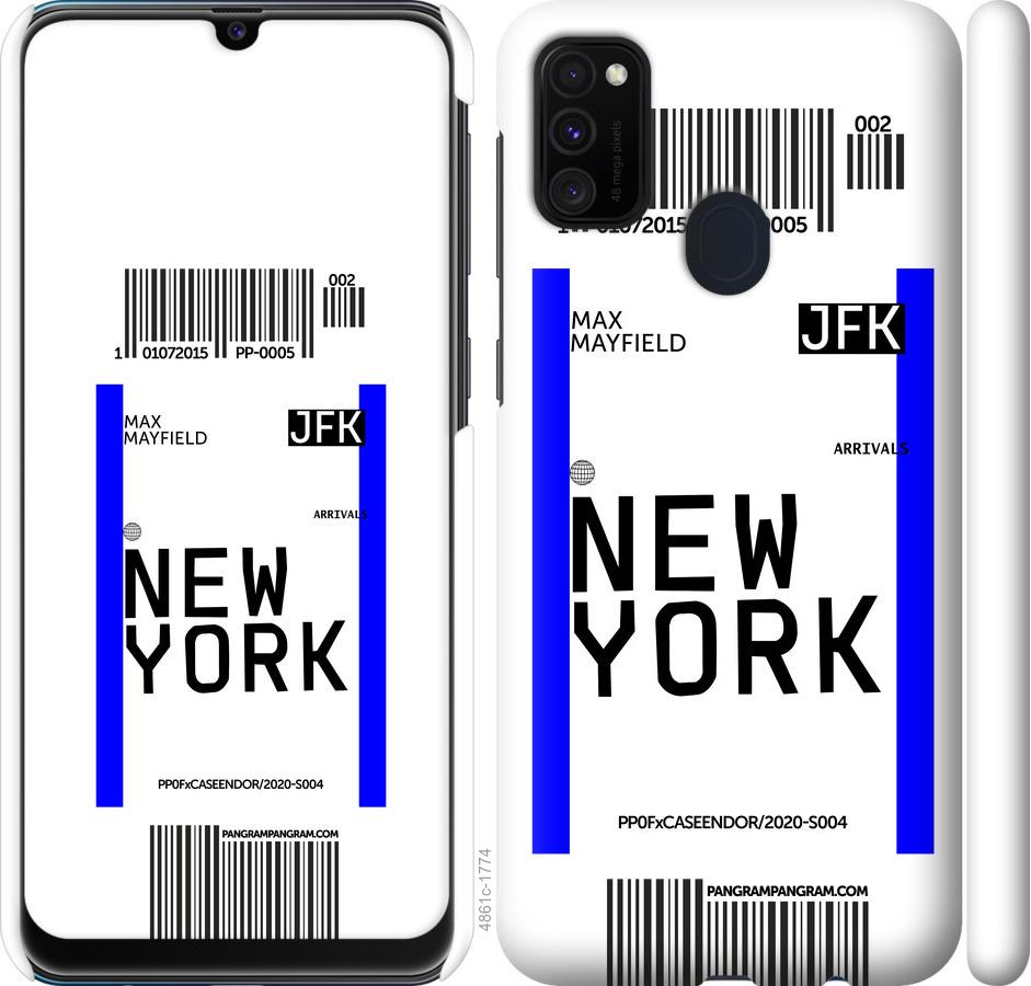 Чехол на Samsung Galaxy M30s 2019 New York