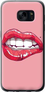 Чехол на Samsung Galaxy S7 G930F Sexy lips