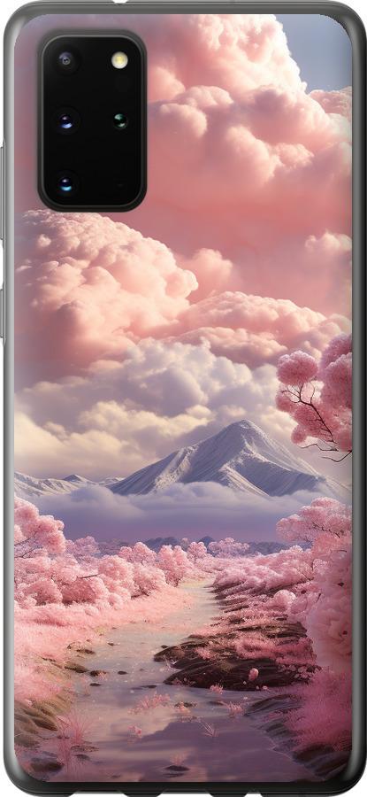 Чехол на Samsung Galaxy S20 Plus Розовые облака