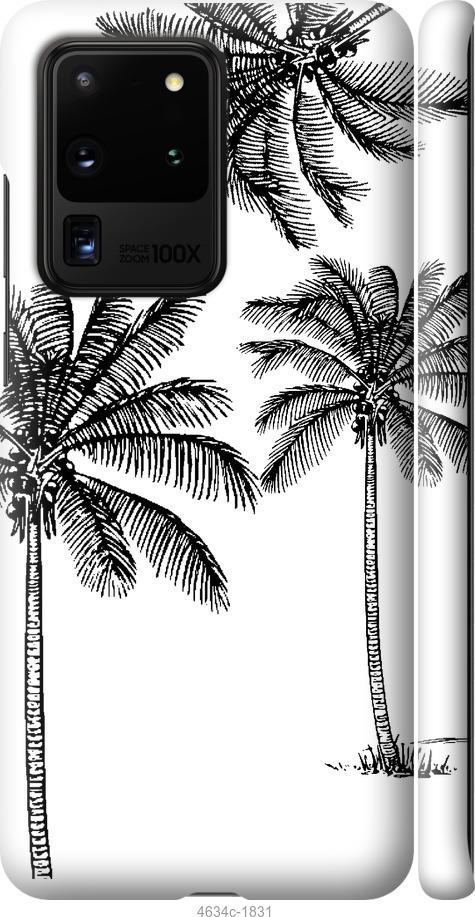 Чехол на Samsung Galaxy S20 Ultra Пальмы1