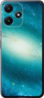Чехол на Xiaomi Redmi 12 5G Голубая галактика